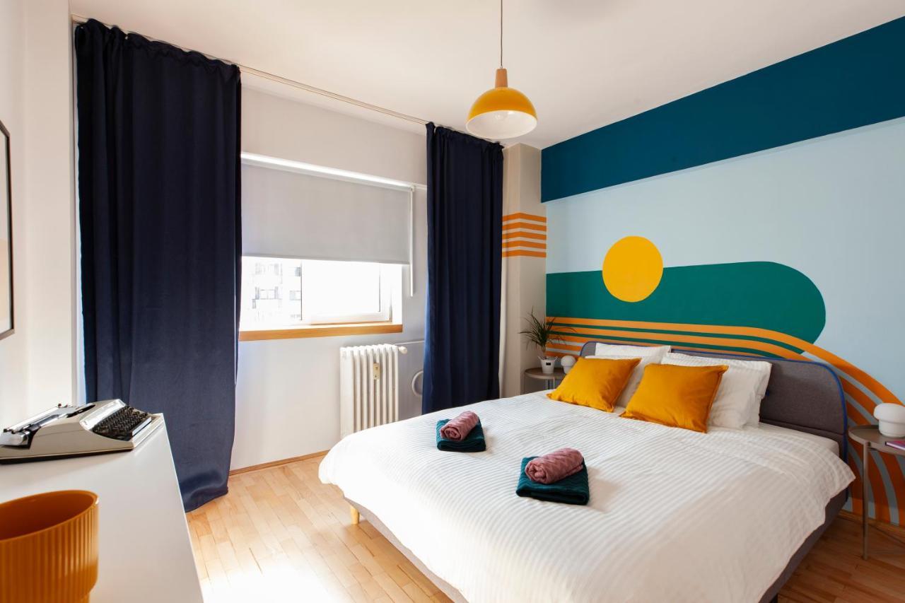 13 Septembrie Apt, Near Marriott 부쿠레슈티 외부 사진