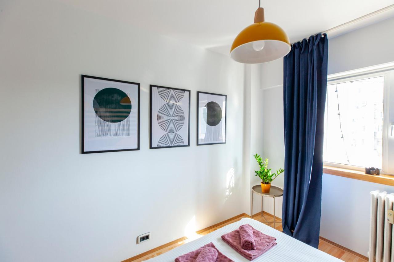 13 Septembrie Apt, Near Marriott 부쿠레슈티 외부 사진