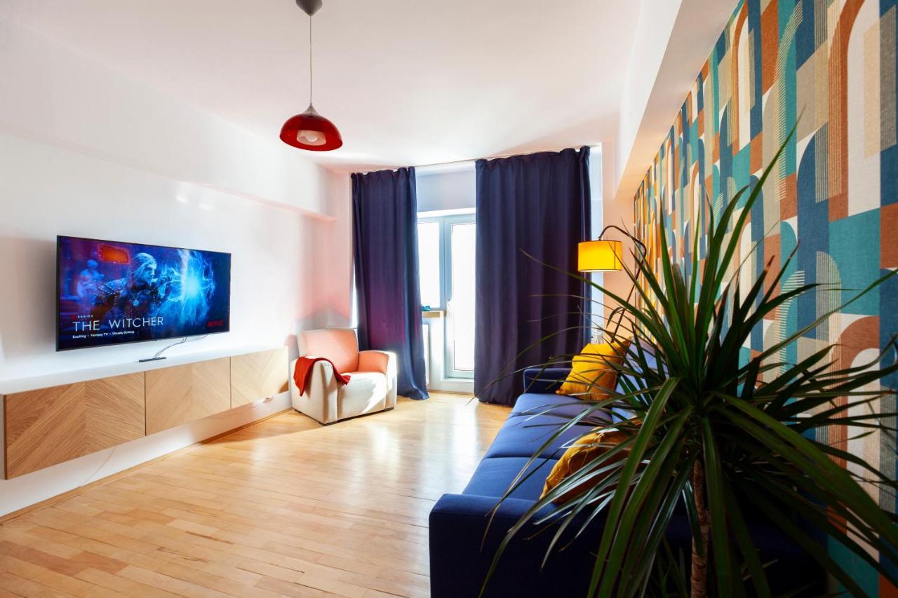 13 Septembrie Apt, Near Marriott 부쿠레슈티 외부 사진